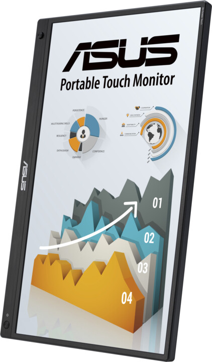 Монитор ASUS ZenScreen MB16AHT - LED, 15.6", FHD, црн