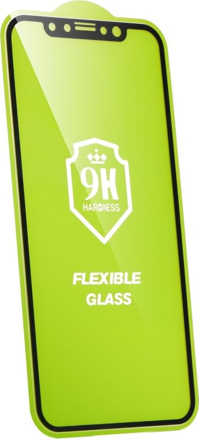 Заштитно стакло Partner Tele.com за Huawei P20 Pro, нано флексибилно 5D, целосно лепење, со црна рамка