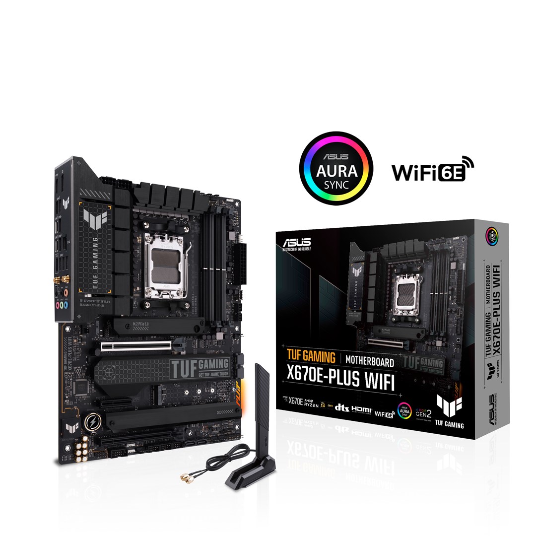Pllakë amë ASUS TUF Gaming X670E-PLUS WiFi AMD X670 Socket AM5 ATX