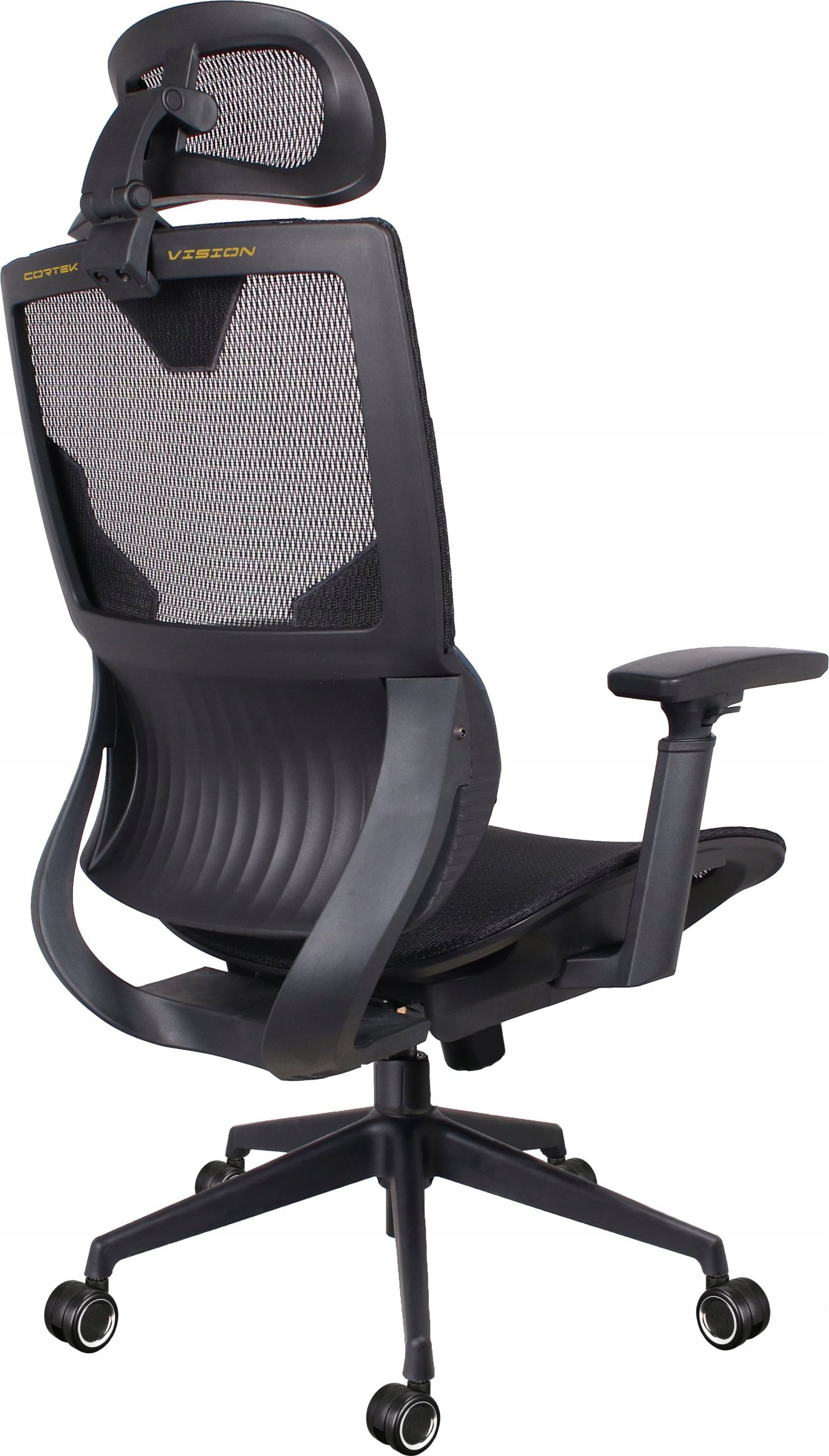 Karrige zyre dhe gaming CORTEK VISION, rrjetë ergonomike, e zezë