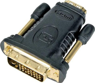 Përshtatës PremiumCord HDMI - DVI-D, i zi
