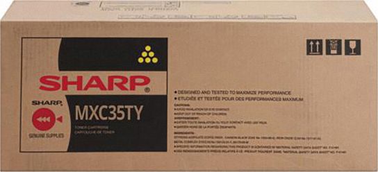 Toner Sharp MX-C35T, Yellow, origjinal