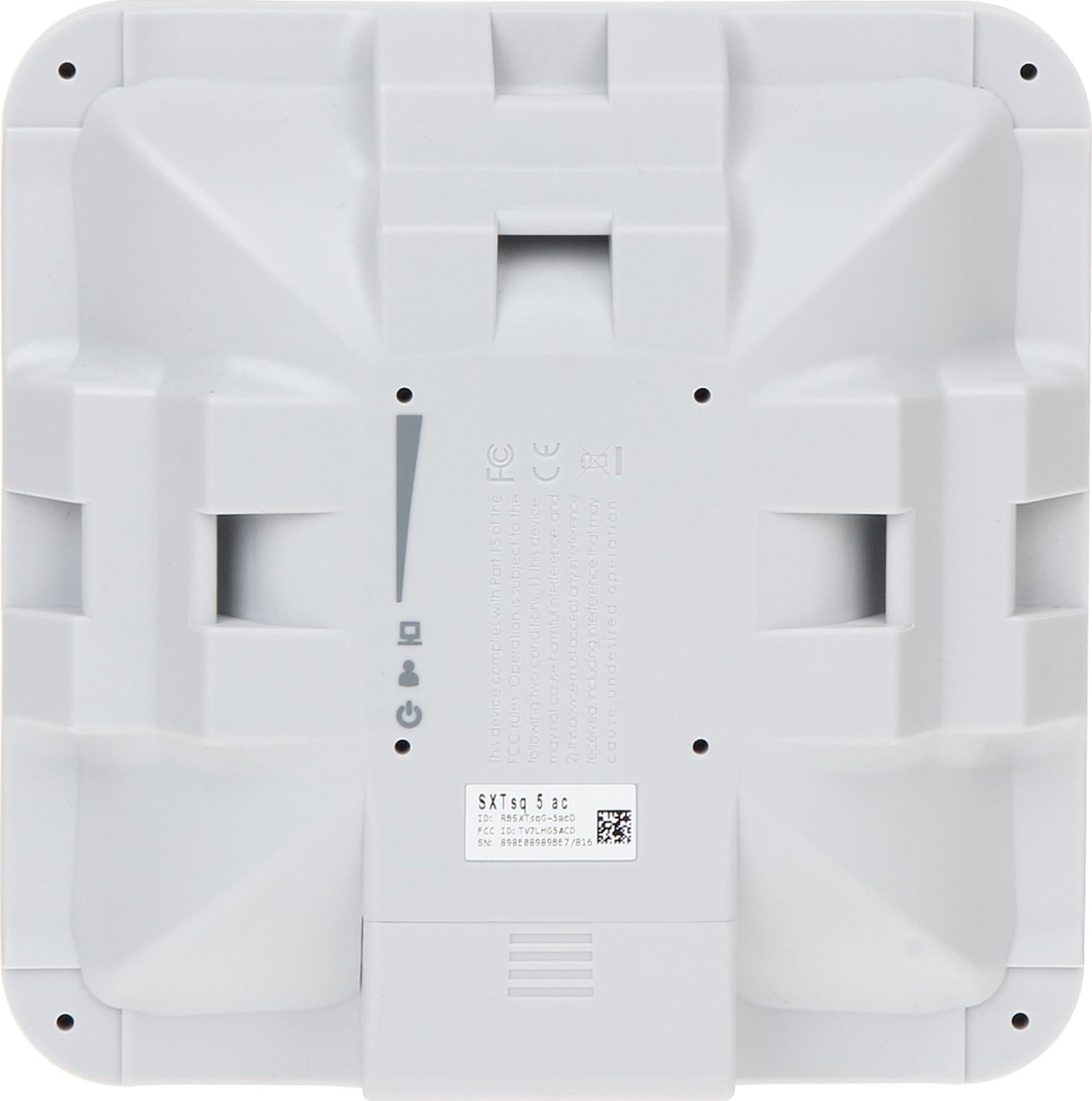 Уред CPE MikroTik SXTsq 5ACD, 5 GHz, 802.11ac, бел