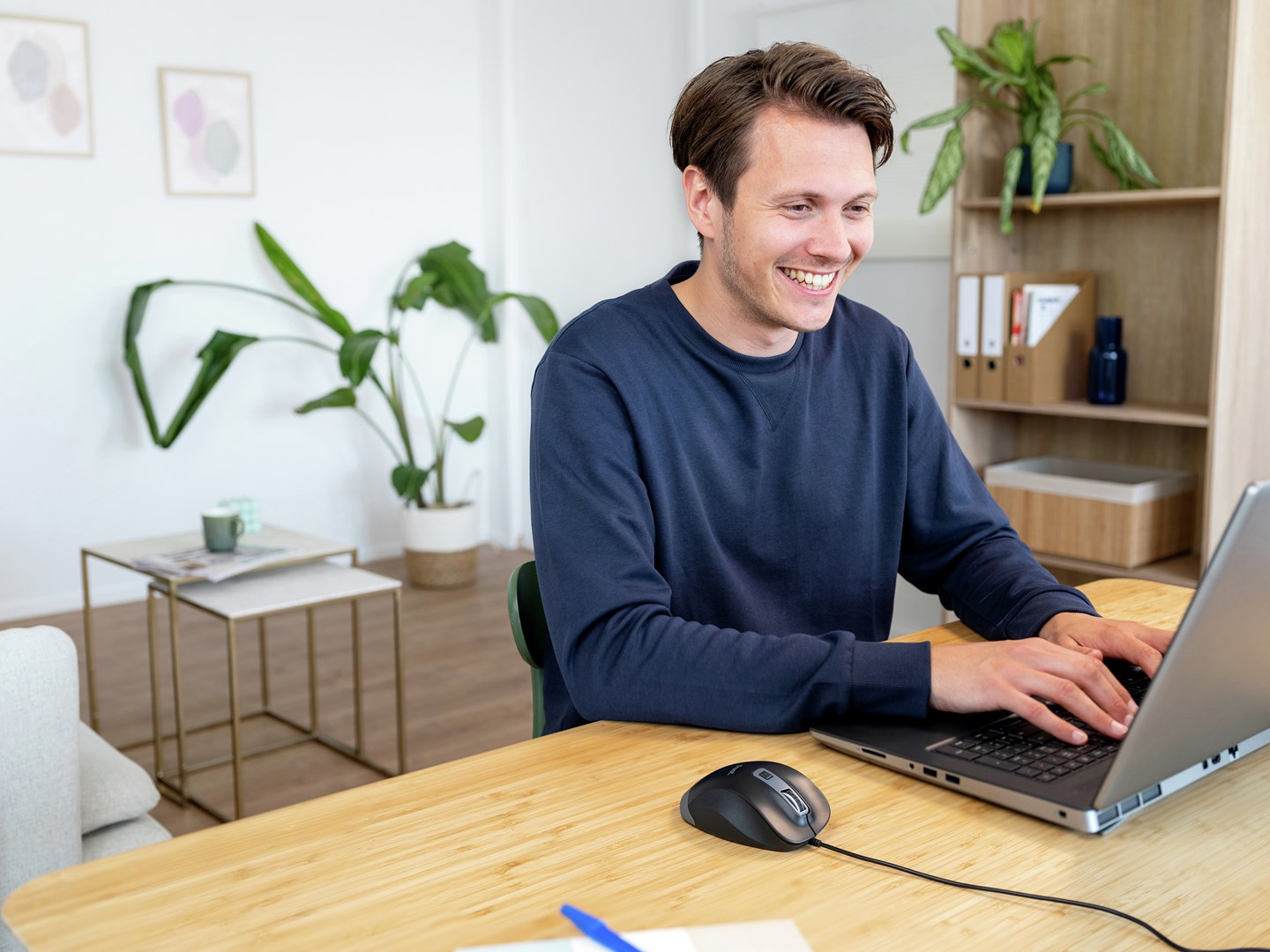 Maus Trust Fyda Wired, USB Type-A, i zi