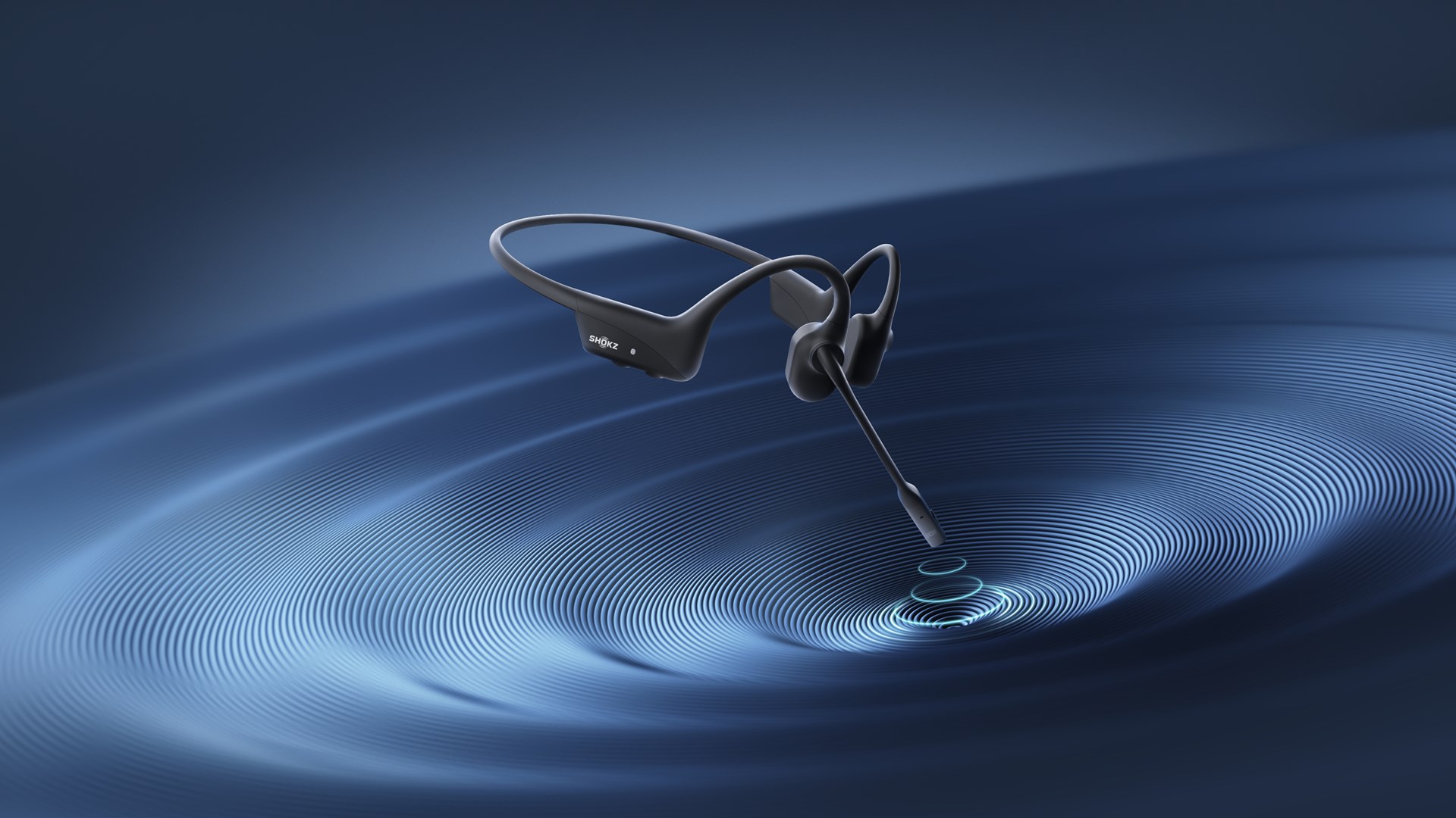 Kufje Shokz OpenComm2 UC, Bluetooth, e zezë