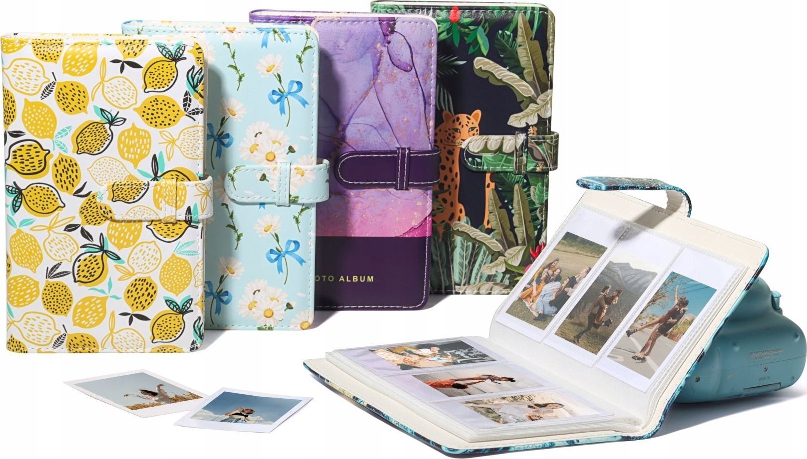 Album foto LoveInstant, 96 foto, për Fujifilm Instax Mini, me ananas