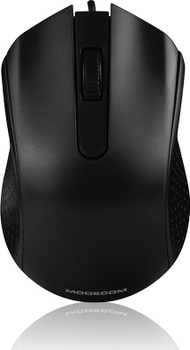 Maus Modecom M4.1, me kabllo, USB, i zi