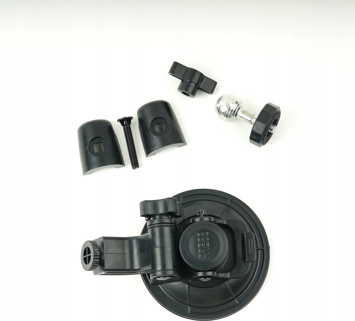 Mbajtës vakum për kamera sportive SJCAM Large, me kupë thithëse, i zi