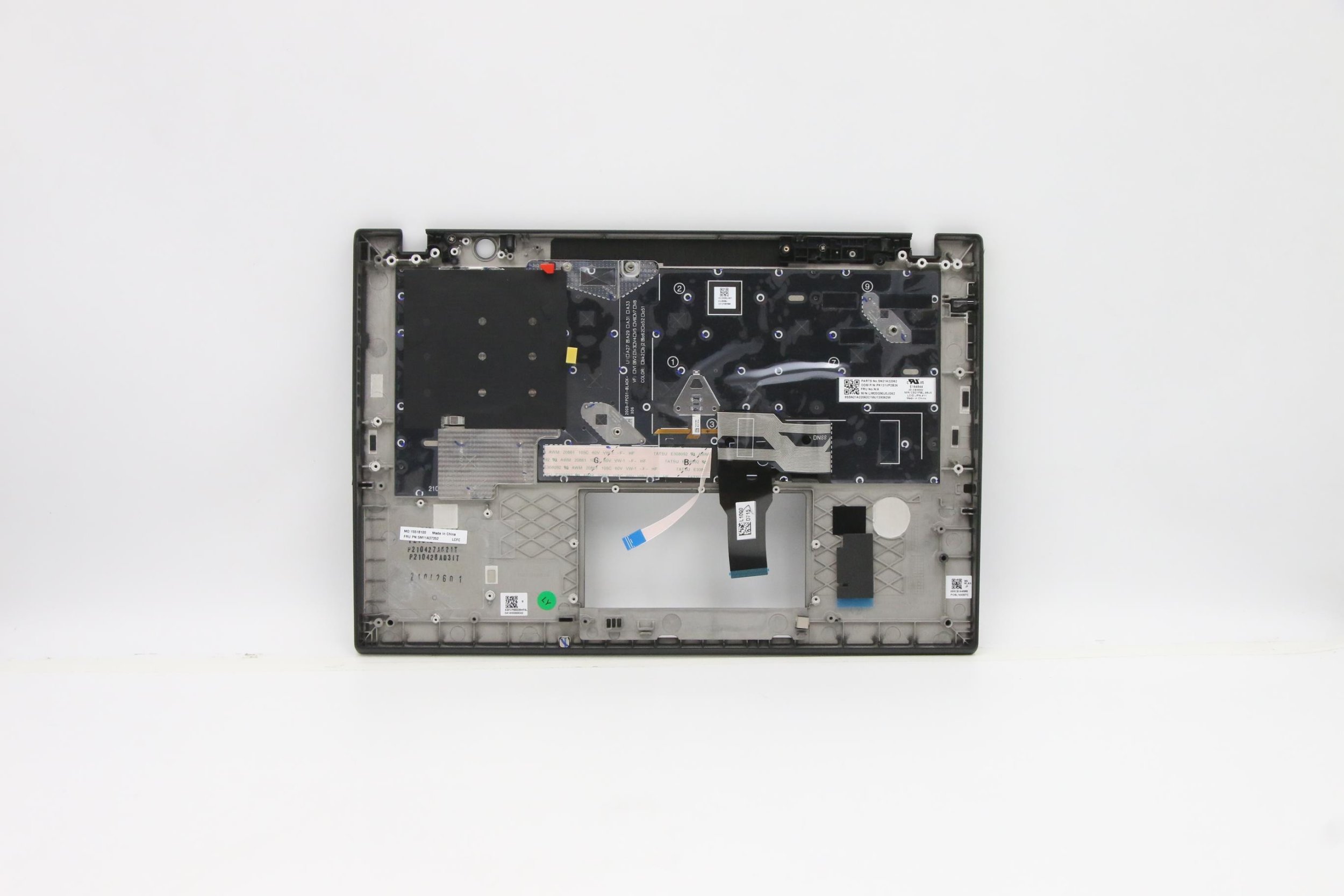 Kapak me tastierë Lenovo 5M11A37303, pjesë origjinale zëvendësuese, për laptop