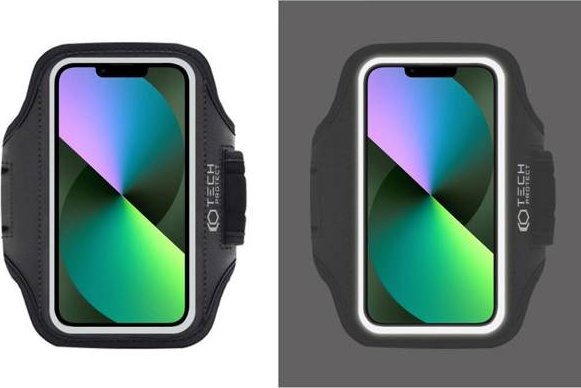 Byzylyk sportiv për telefon Tech-Protect M2 Universal, rezistent ndaj lagështirës, i zi