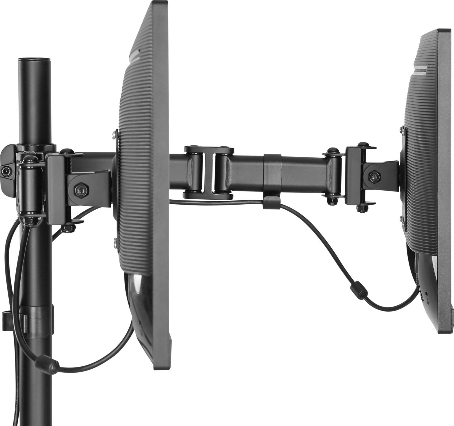 Држач за маса за монитор InLine 23104C, до 27", VESA 100x100, црн