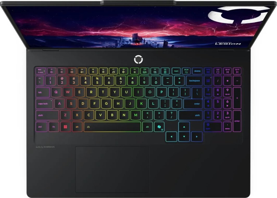 Laptop Lenovo Legion Pro 5 16ADR10, 16", AMD Ryzen 7 8745HX, 32GB RAM, 1TB SSD, NVIDIA GeForce RTX 5060, i zi