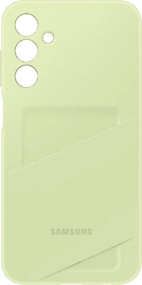 Mbulesë telefoni Samsung Card Slot Case për Galaxy A15 5G, me xhep karte, lime