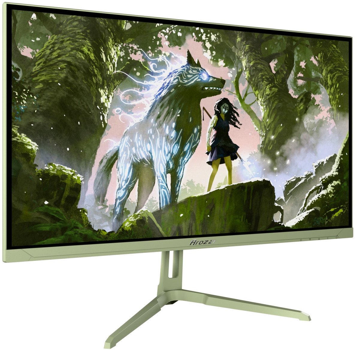 Monitor gaming Arozzi Nova 24", IPS, Full HD 200Hz, jeshile Forest Green