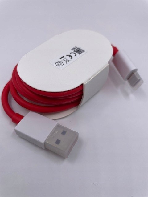 Kabllo USB OnePlus D301, Type C, 4A Dash Fast Charging, e bardhë