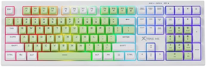 XTRIKE ME KB-512 B Gaming Wired Keyboard White