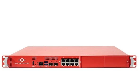 Хардверски firewall Securepoint RC350R G6, 1U, 38 Gbit/s, црн