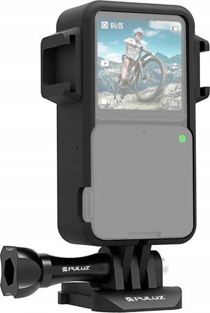 Kornizë montimi Puluz PU572B për DJI Action 2, 2x cold shoe ISO, ABS, e zezë