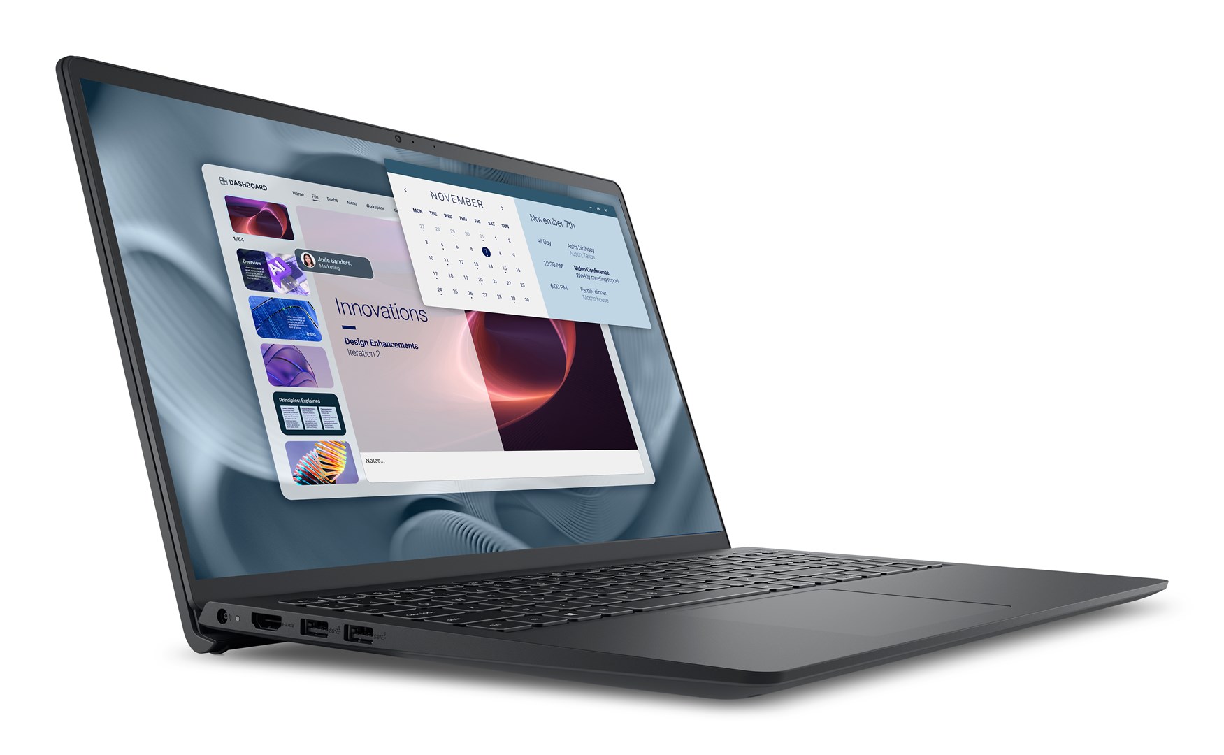 Laptop Dell Pro 15 Essential PV15250, 15.6", Intel Core i7-1355U, 16GB DDR5-SDRAM, 512GB SSD, Intel UHD Graphics, i zi
