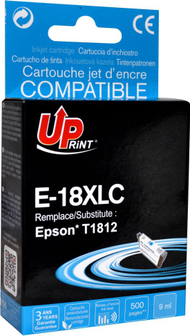 Patronë boje Uprint EJ18XLCUP, cian XL, për Epson