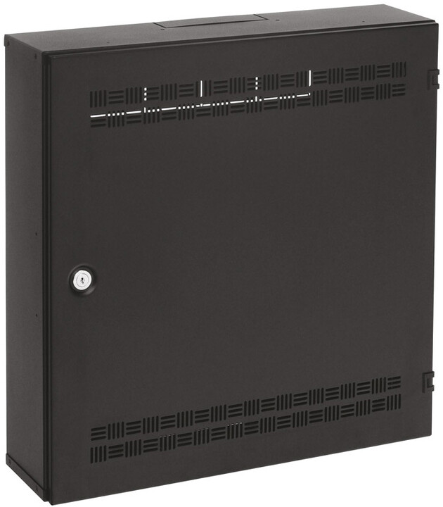 Kabinet Solarix SOHO 2U,4U,11U, 550x550mm, RAL9005, me kapacitet 30 kg