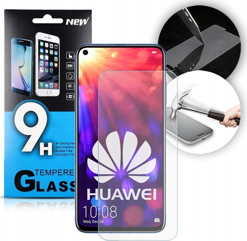Xham mbrojtës tempered glass për Huawei Honor X5, transparencë e lartë, instalim pa flluska