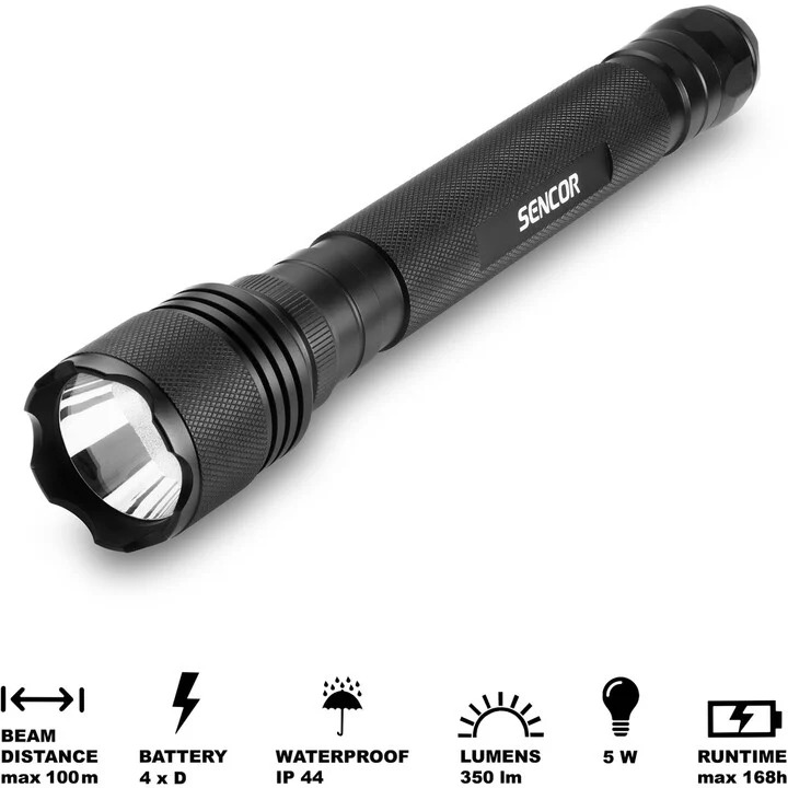 [OUTLET] Elektrik dore SENCOR SLL 115, 5W T6, 4xD