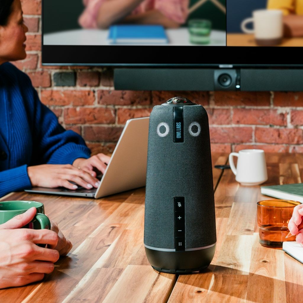 Kamerë dhe altoparlant Owl Labs Meeting Owl 4+, 360°, i hirtë