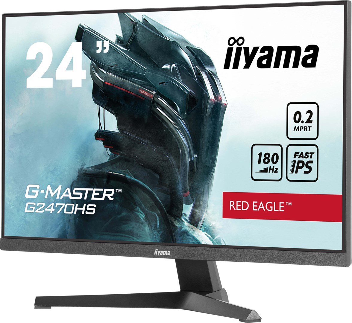 Monitor iiyama G-MASTER G2470HS-B1, 23.8", 1920 x 1080, 180 Hz, i zi