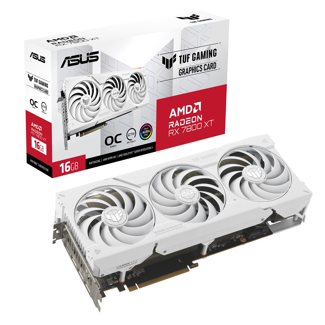 Kartë grafike ASUS TUF Gaming AMD Radeon RX 7800 XT, 16 GB GDDR6