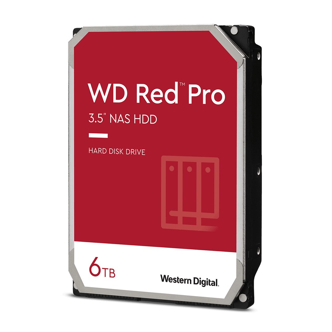 Hard disk Western Digital WD Red Pro, 6TB, 7200 RPM, 3.5", i kuq