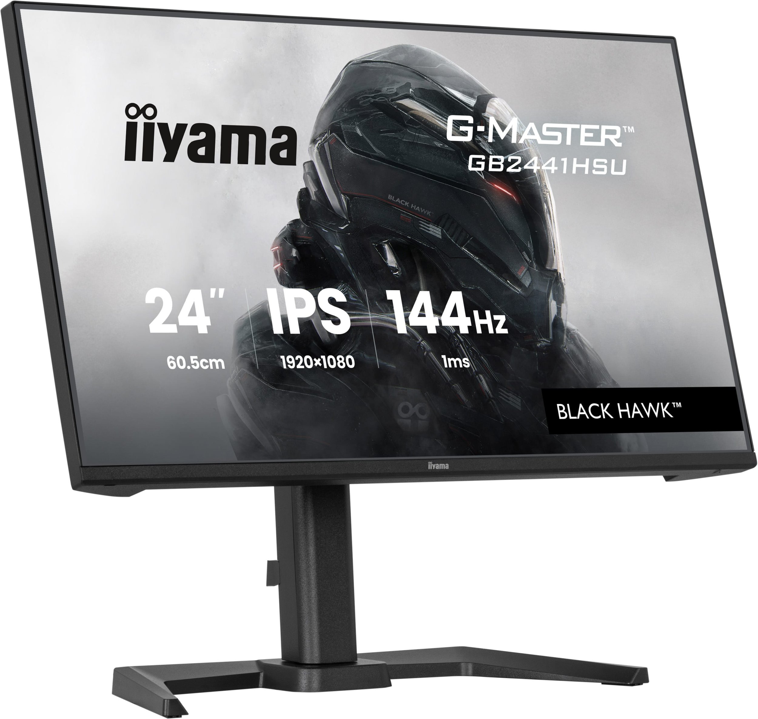 Monitor gaming Iiyama G-Master GB2441HSU B1, 23.8", Full HD 144Hz, i zi