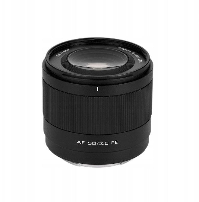 Objektiv Viltrox AF 50mm F2 Air për Sony E, autofokus, i zi