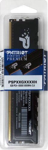 Memorie Patriot Signature Premium, DDR4, 8 GB, 3200 MHz, CL22, PSP48G320081H1