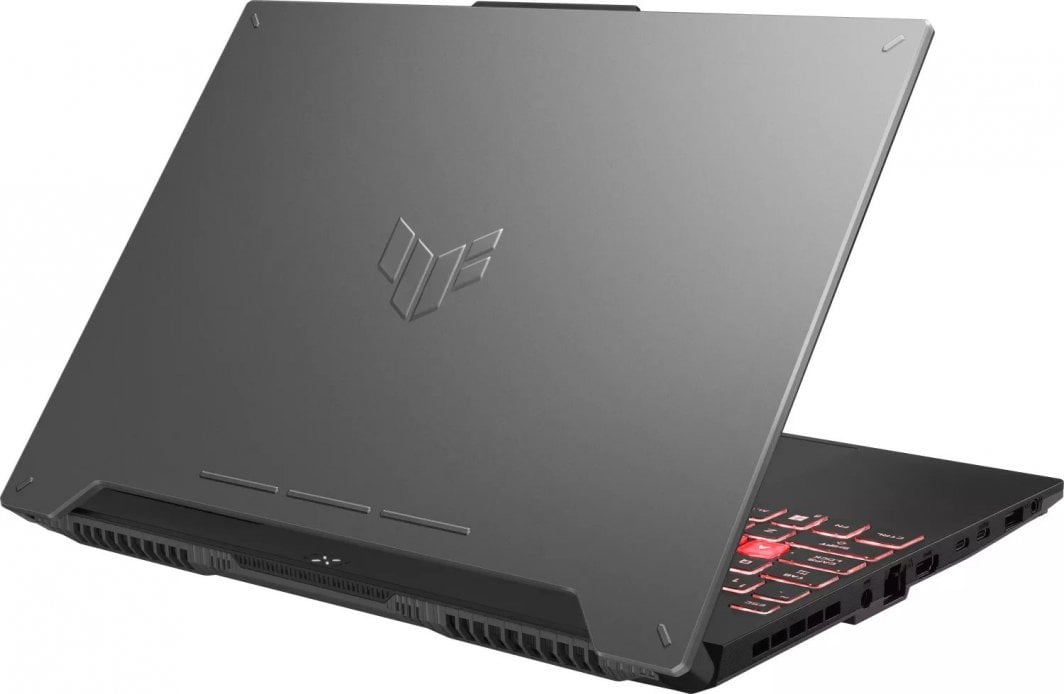 Laptop ASUS TUF Gaming A15, 15.6" 144 Hz, AMD Ryzen 9 7940HS, 16 GB RAM, 512 GB SSD, NVIDIA GeForce RTX 4070, i zi dhe i hirtë