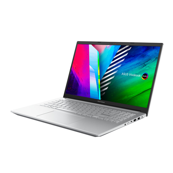 Laptop ASUS VivoBook Pro 15 OLED M3500QC-L1332W, 15.6", AMD Ryzen 5, 16GB DDR4, 512GB SSD, NVIDIA GeForce RTX 3050, i argjendtë