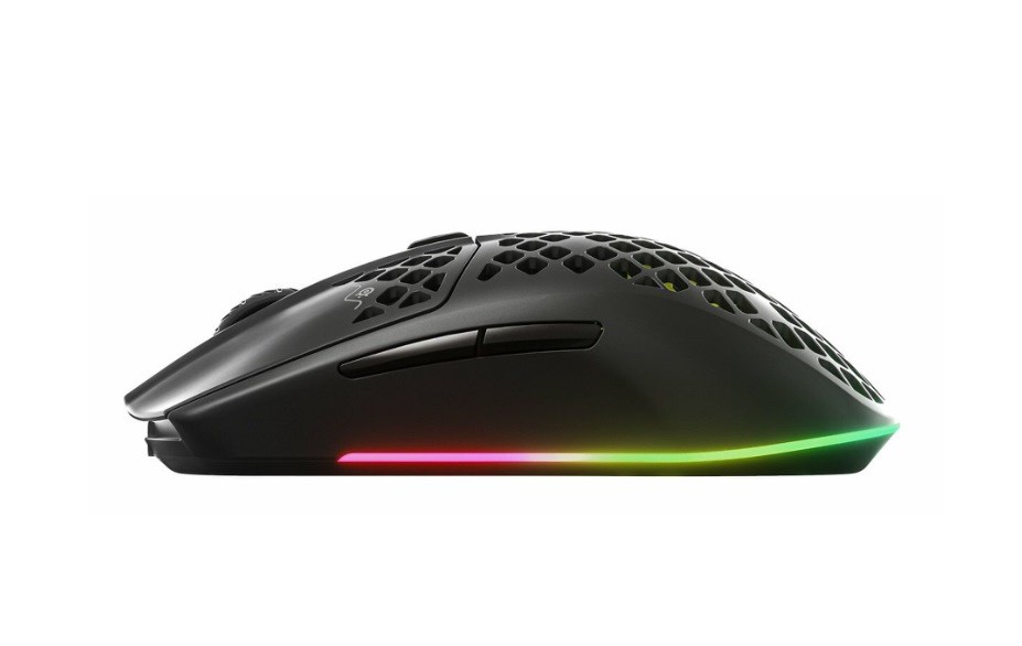 Maus SteelSeries Aerox 3 Onyx, Wireless, i zi