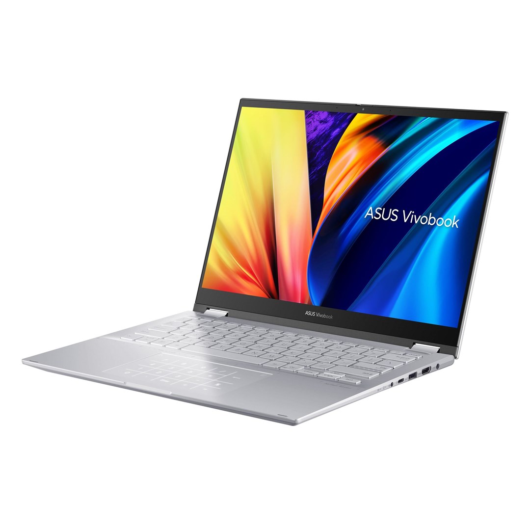 Лаптоп ASUS VivoBook S, 14", Intel I5-12500H, 16 GB RAM, 512 GB SSD, сребрен