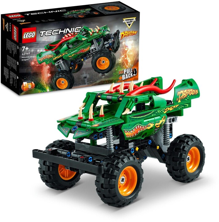 Set LEGO® Technic 42149 Monster Jam™ Dragon™, 217 pjesë