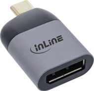 Адаптер USB InLine USB C во DisplayPort, 8K 60Hz, сив