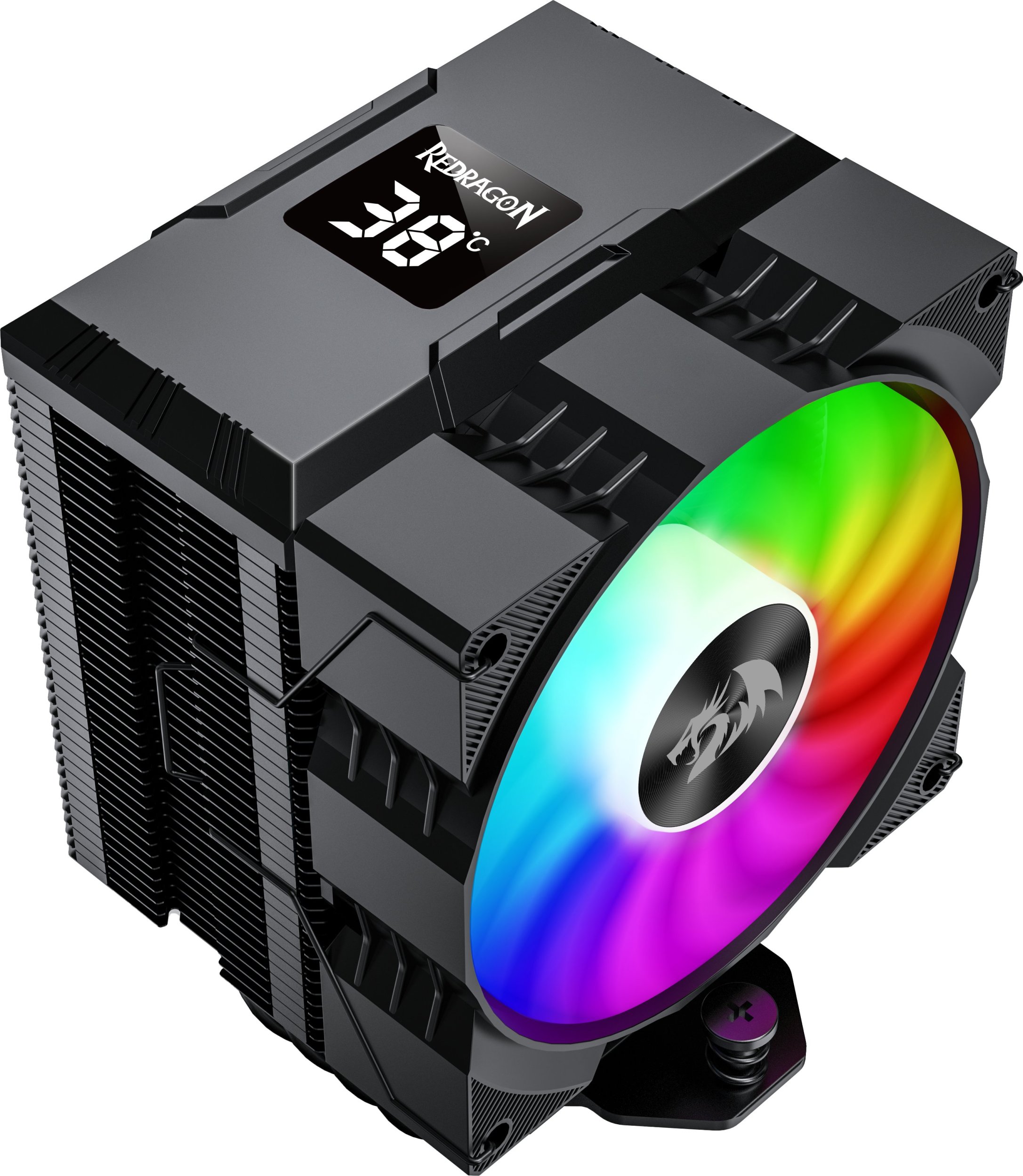 Sistem ftohës CPU Redragon CC-1014, ekran dixhital, ndriçim RGB
