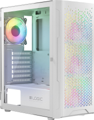 Kasë Logic Concept Aramis ARGB, e bardhë, Midi Tower