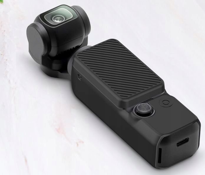 Kapak mbrojtës Puluz PU998B për DJI Osmo Pocket 3, silikon, i zi