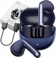 Kufje wireless QCY AilyBuds Pro+ HT10 Pro, ANC, Bluetooth 5.3, blu
