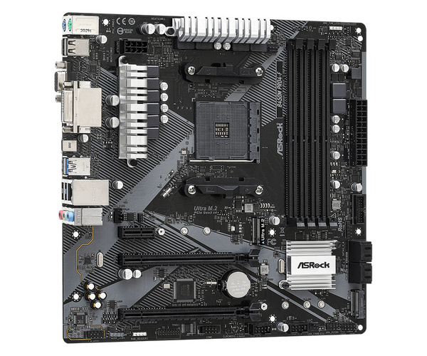 Pllakë amë Asrock B450M Pro4-F R2.0 AMD B450 Socket AM4 micro ATX
