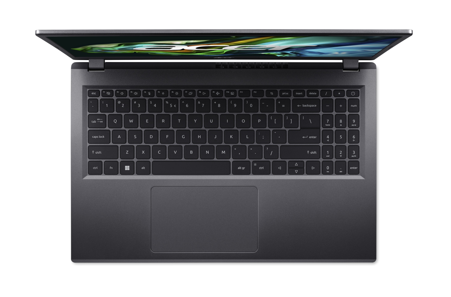 Laptop Acer Aspire 5 15 A515-48M, 15,6", FHD, AMD R7-7730U, 16GB RAM, 1TB SSD, AMDRX Vega 8, i hirtë