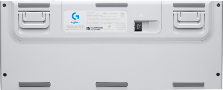 Tastierë Logitech G915 TKL Lightspeed, GL Tactile, US, e argjendtë