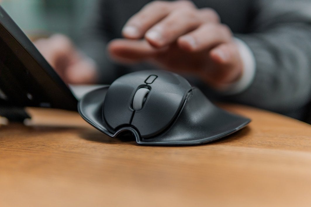 Maush ergonomik BakkerElkhuizen HandshoeMouse Shift, Bluetooth, ambidjester, madhësia Large