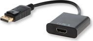 Përshtatës Savio DisplayPort - HDMI AV, i zi Përshtatës Savio DisplayPort - HDMI AV, i zi