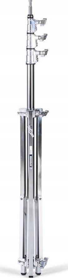 Stativ çeliku për drita Avenger A0040CS Baby Steel Stand 40, lartësi e rregullueshme, argjendtë